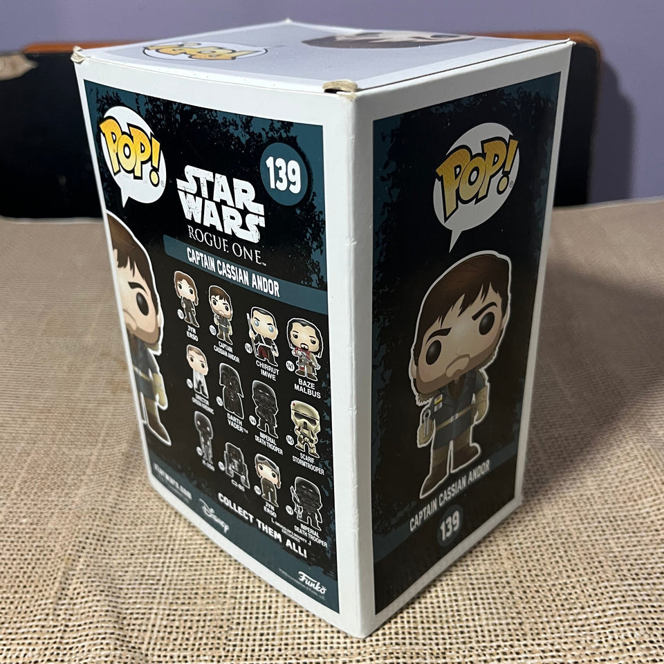 Funko Pop! Star Wars Captain Cassian Andor #139 🎖️