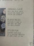 Spinner-based drinking party game for 2–4 players