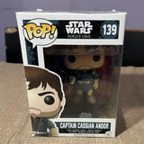 Funko Pop Captain Cassian Andor vinyl figure with box