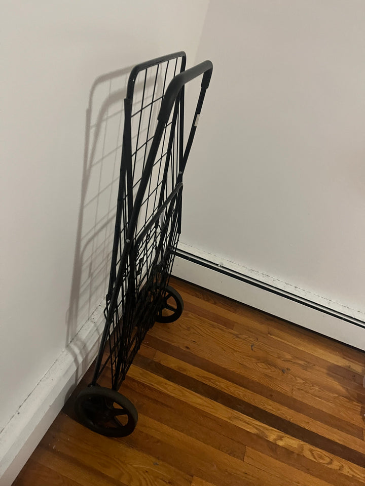 Jumbo Foldable Utility Shopping Cart – 200 lb Capacity, Easy Storage