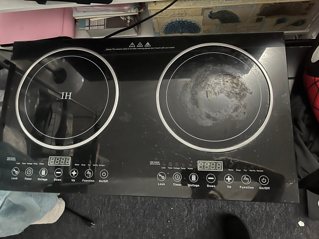 Sleek Dual Induction Cooktop ⚡