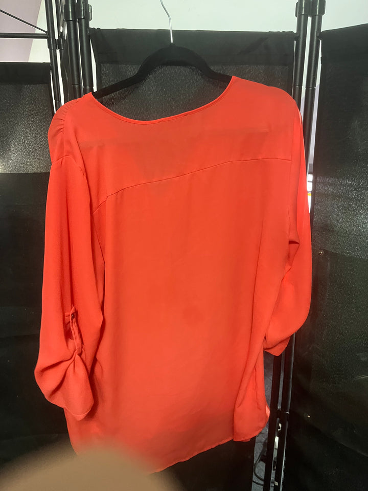 Orange Blouse