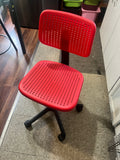 Red Spinning Office Chair ❤️